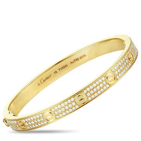 diamond cartier bracelet|cartier bracelet full diamond price.